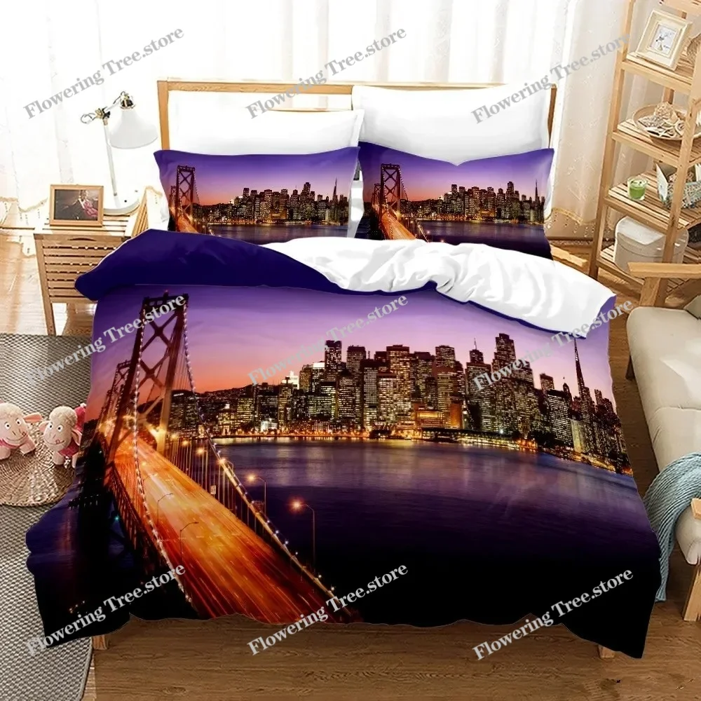 New York City Gece Görünümü Ya - Home Textiles New York incelemesi ve fiyatı