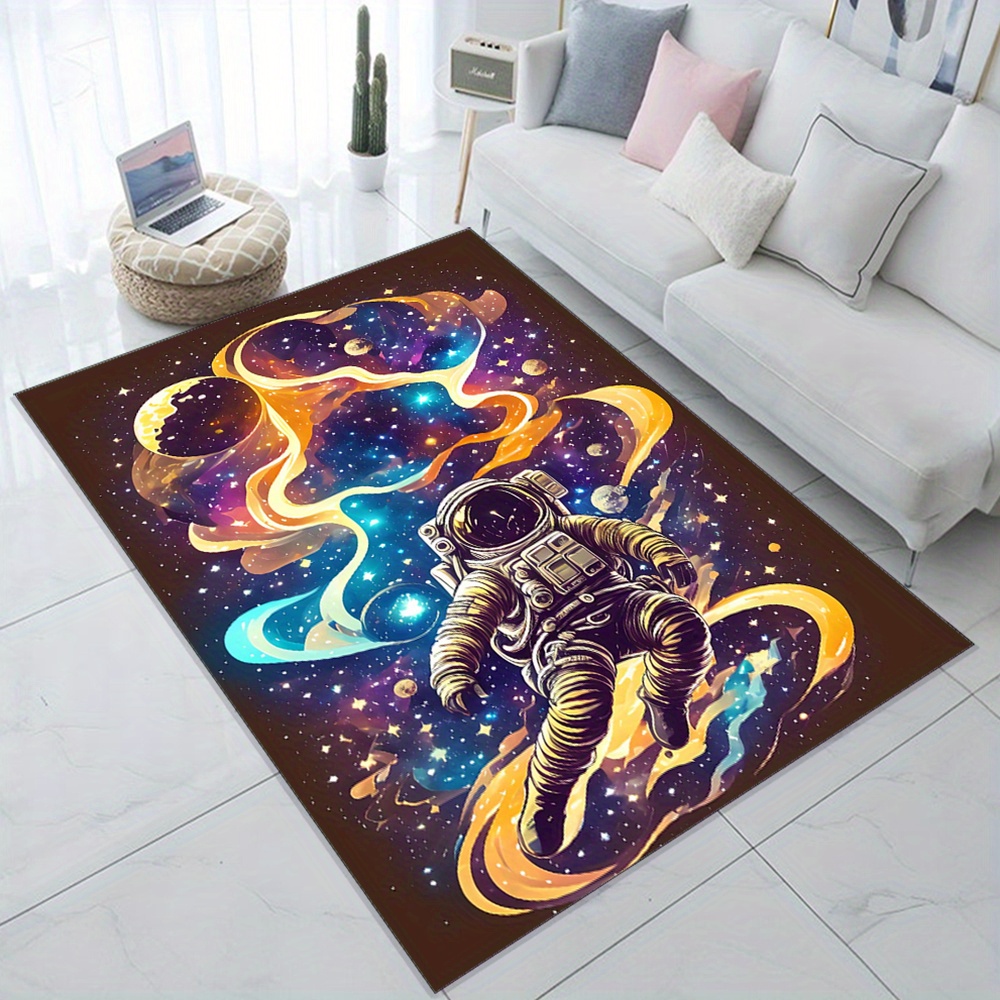 Spaceman Alan Halısı – Polyest - Galaxy Home Textiles incelemesi ve fiyatı
