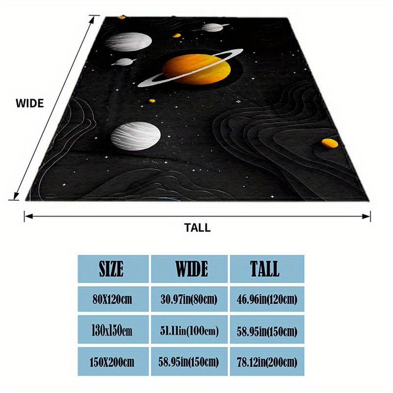 Uzay Gezegeni Flanel Battaniye - Galaxy Home Textiles incelemesi ve fiyatı