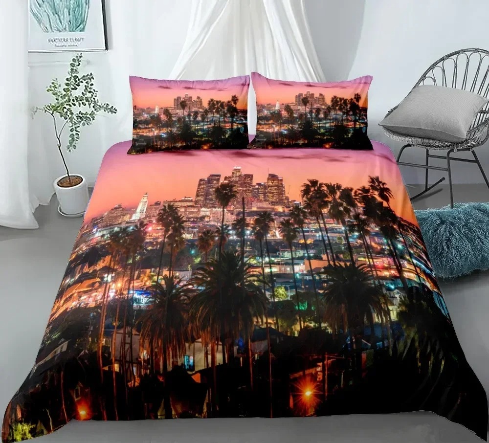 3D Baskı New York Şehir Gece G - Home Textiles New York incelemesi ve fiyatı