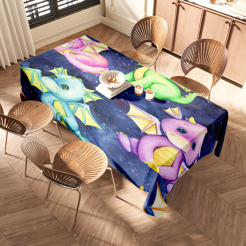 Canlı Galaxy Unicorn Masa Örtü - Galaxy Home Textiles incelemesi ve fiyatı