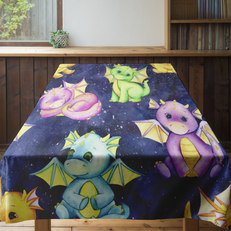 Canlı Galaxy Unicorn Masa Örtü - Galaxy Home Textiles incelemesi ve fiyatı