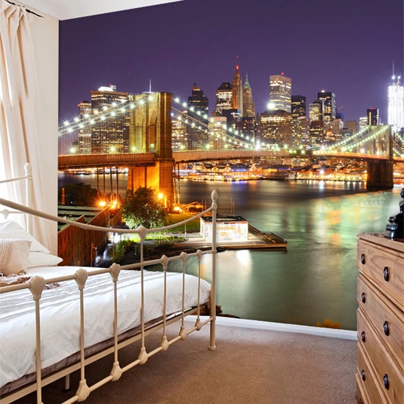Özelleştirilmiş 3D Duvar Resmi - Home Textiles New York incelemesi ve fiyatı