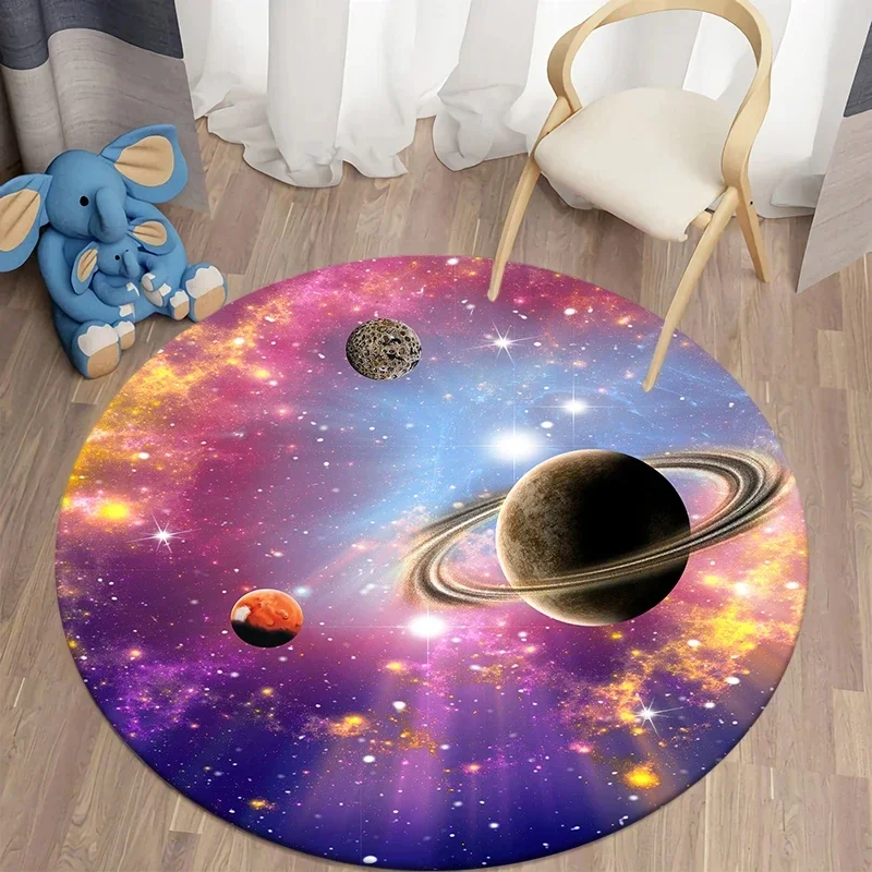 Galaxy Yuvarlak Halı Evren Uza - Galaxy Home Textiles incelemesi ve fiyatı