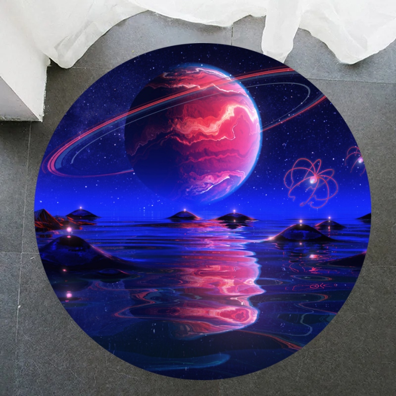 Galaxy Yuvarlak Halı Evren Uza - Galaxy Home Textiles incelemesi ve fiyatı